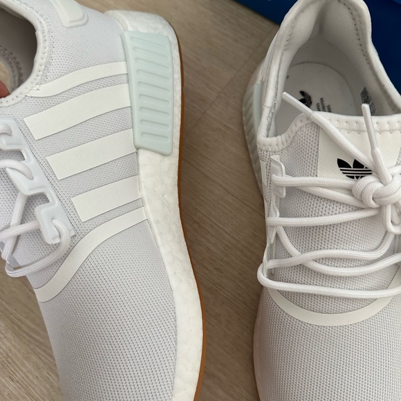 adidas nmd r1 prime blue cloud white gum shoes mens New 12 GZ9260 - Picture 4 of 11